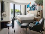 Double room with balcony and with pool view