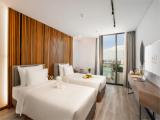 Deluxe Twin room with balcony and with river view
