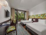 Deluxe Twin room with balcony and with pool view