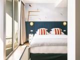 2 Bedrooms Quintuple Family Suite with balcony and with partial sea view