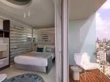 Port Deluxe Double room with balcony and with city view