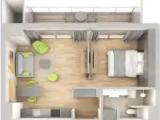 1 Bedroom Apartment with garden view