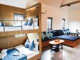 Grand room with pool view