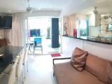 Apartment with pool view