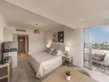 Standard Double room with balcony and with land view
