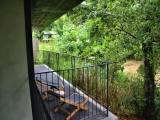 Chalet with garden view