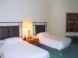 Twin room with pool view