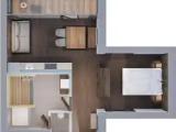 1 Bedroom Apartment with mountain view