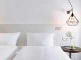 Comfort room with courtyard view