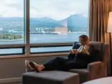 Deluxe Double Club room with harbour view