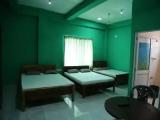 Bed in Dorm with balcony and with sea view