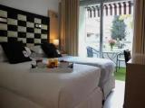 Classic Double room with balcony and with garden view