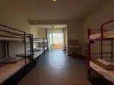 Bed in Dorm with balcony