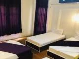 Bed in Dorm with balcony
