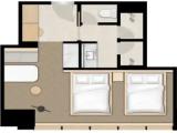 Premier Quadruple Family room