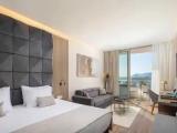 Deluxe room with balcony and with partial sea view