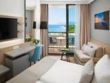 Superior room with balcony and with partial sea view