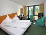 Comfort room with park view