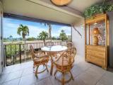 Studio with partial ocean view