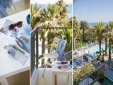 Standard Double Family room with balcony and with partial sea view