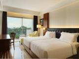 Twin room with balcony and with river view