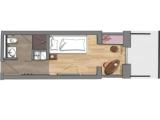Standard Single room with balcony