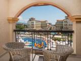 Standard Triple room with balcony and with pool view