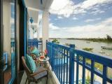 Premium Triple room with balcony and with river view