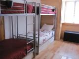 Bed in Dorm with balcony
