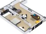 1 Bedroom Standard Quadruple Penthouse room