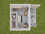 Villa with park view