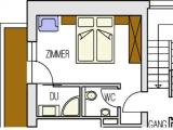 Comfort Double room with balcony and with mountain view
