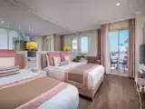 Standard Triple room with balcony and with land view