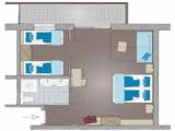 Standard Quadruple Family room