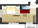 Standard room with balcony