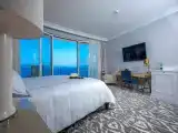 Deluxe room with balcony and with sea view