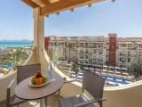Apartment with pool view