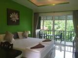 Superior room with balcony and with garden view
