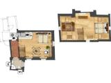 Duplex Apartment with city view