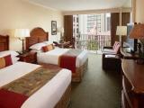 Twin room with city view