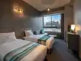 Twin room with river view