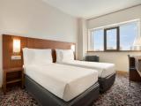 Twin room with city view