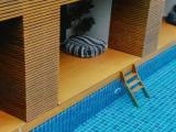 Deluxe Double room with balcony and with pool view