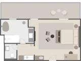 Standard Double room with balcony