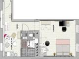 Apartment with garden view
