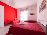 Standard Quadruple room with balcony and with sea view
