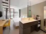 Family Double Loft with pool view