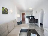 Studio with balcony and with pool view