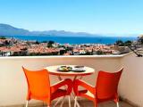 Deluxe Double room with balcony and with sea view