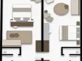 2 Bedrooms Suite with balcony